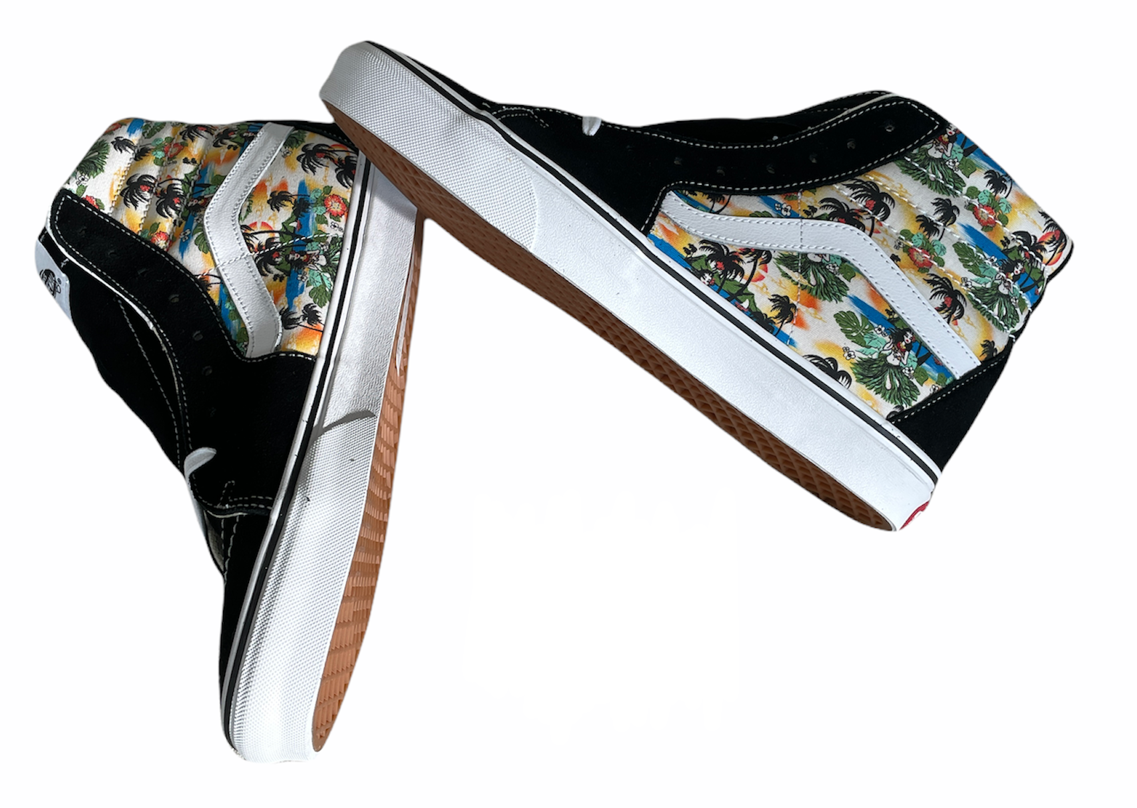 Vans Sk8-Hi (Aloha) Hawaii Canvas Suede 